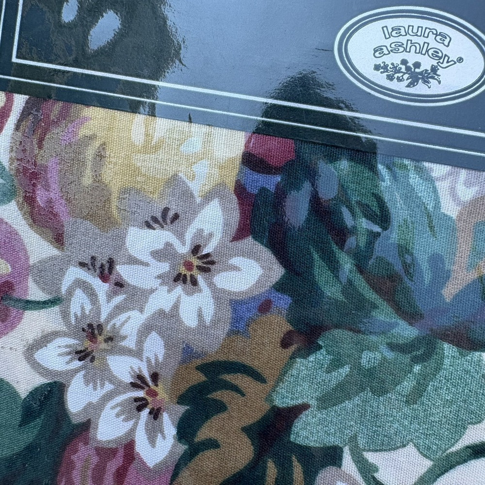 Vintage Laura Ashley Ashbourne Blouson Valance Window Treatment 86 x 15 - Picture 5 of 5